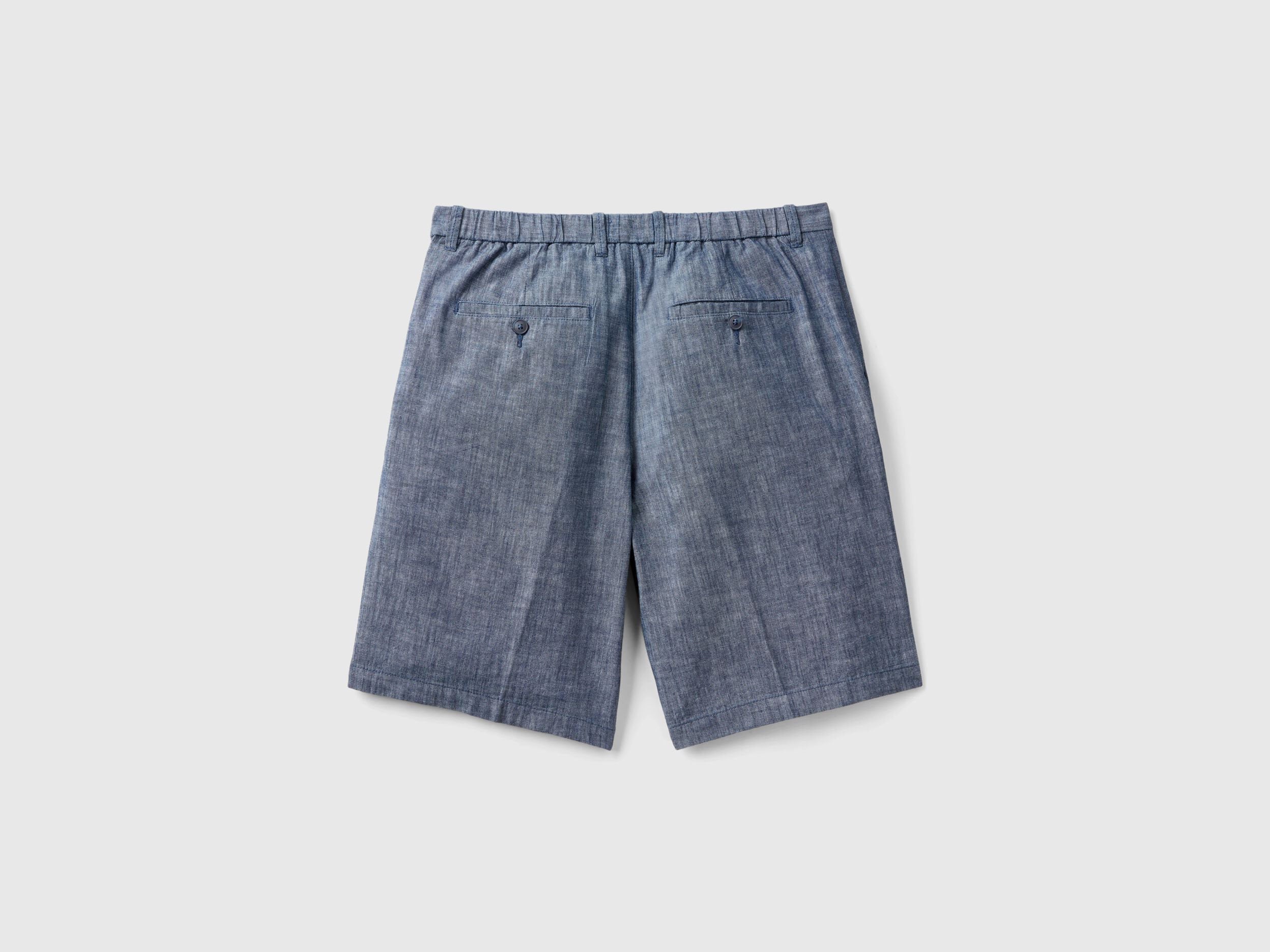 Shorts In Chambray_4Wv1U9005_901_05