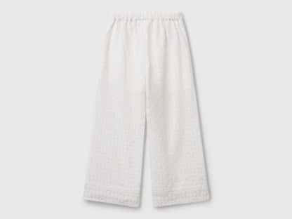 Benetton_Wide Leg Trousers in Lace_4WYWCF04E_901_02