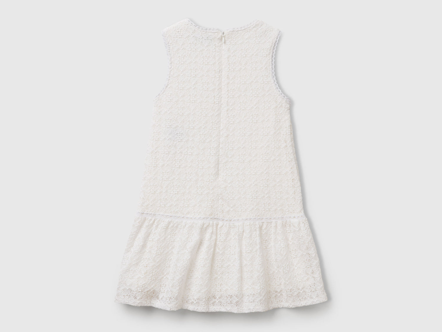 Benetton_Lace Dress with Flounce_4WYWCV039_901_02