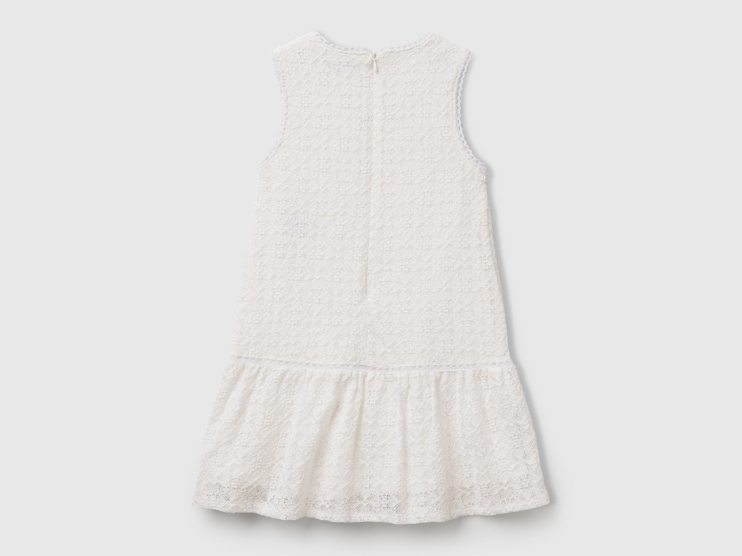Benetton_Lace Dress with Flounce_4WYWCV039_901_02