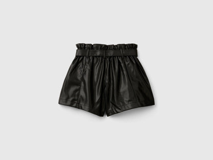 Shorts in Imitation Leather_4X2VC9035_100_02