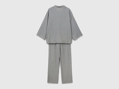 Patterned Pyjamas in Pure Viscose_4X9X3P00J_61A_05