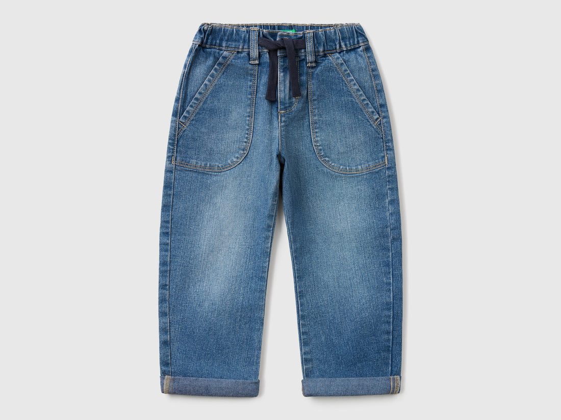 Benetton_Carrot Fit Jeans_4XA2GE012_901_01