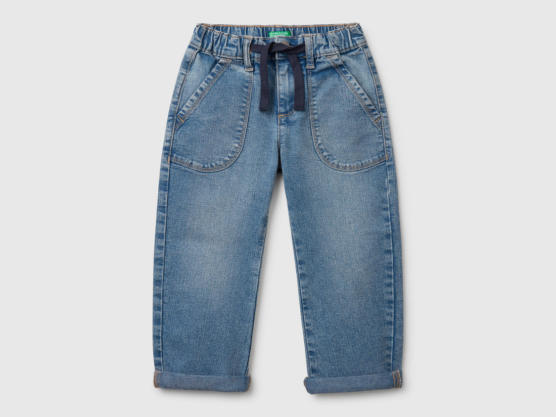 Benetton_Carrot Fit Jeans_4XA2GE012_902_01