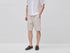 Benetton Creamy white Men Regular Fit Bermuda Shorts in Linen Blend SKU: 4YQSU901I_906 Image 01