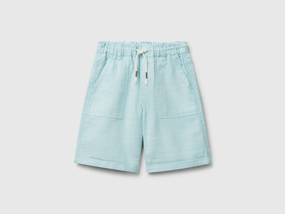 Benetton_Shorts with Drawstring_4ZZSG902T_901_01