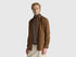 Benetton_Brown_Slim Fit Shirt in 100% Cotton_500VUQ06H_7J9_01