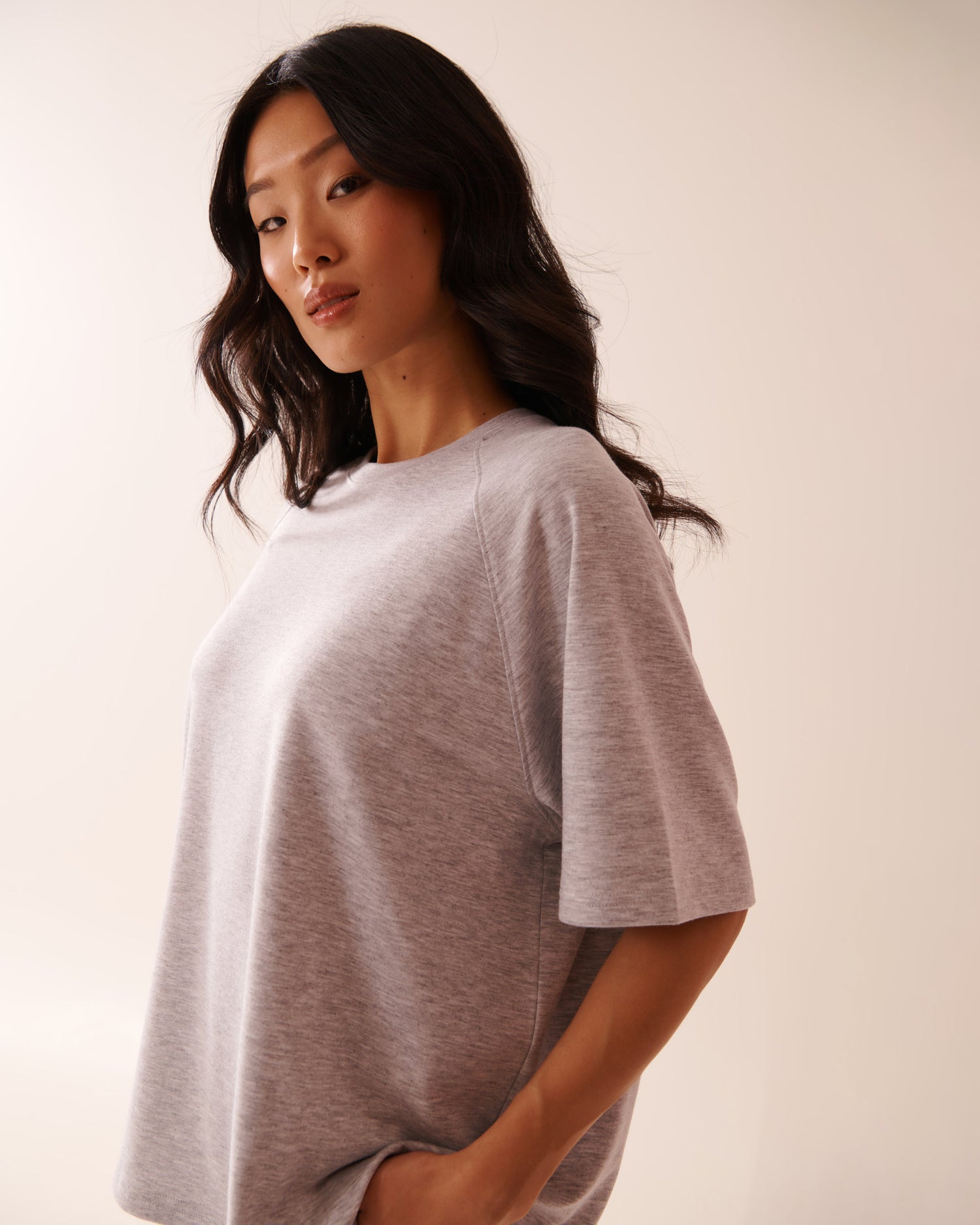 La Vie en Rose_French Terry T-Shirt_50100106_00007_03