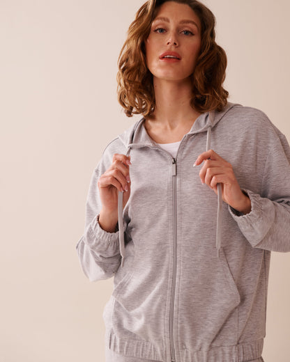 La Vie en Rose_French Terry Zip-up Hoodie_50100107_00007_01