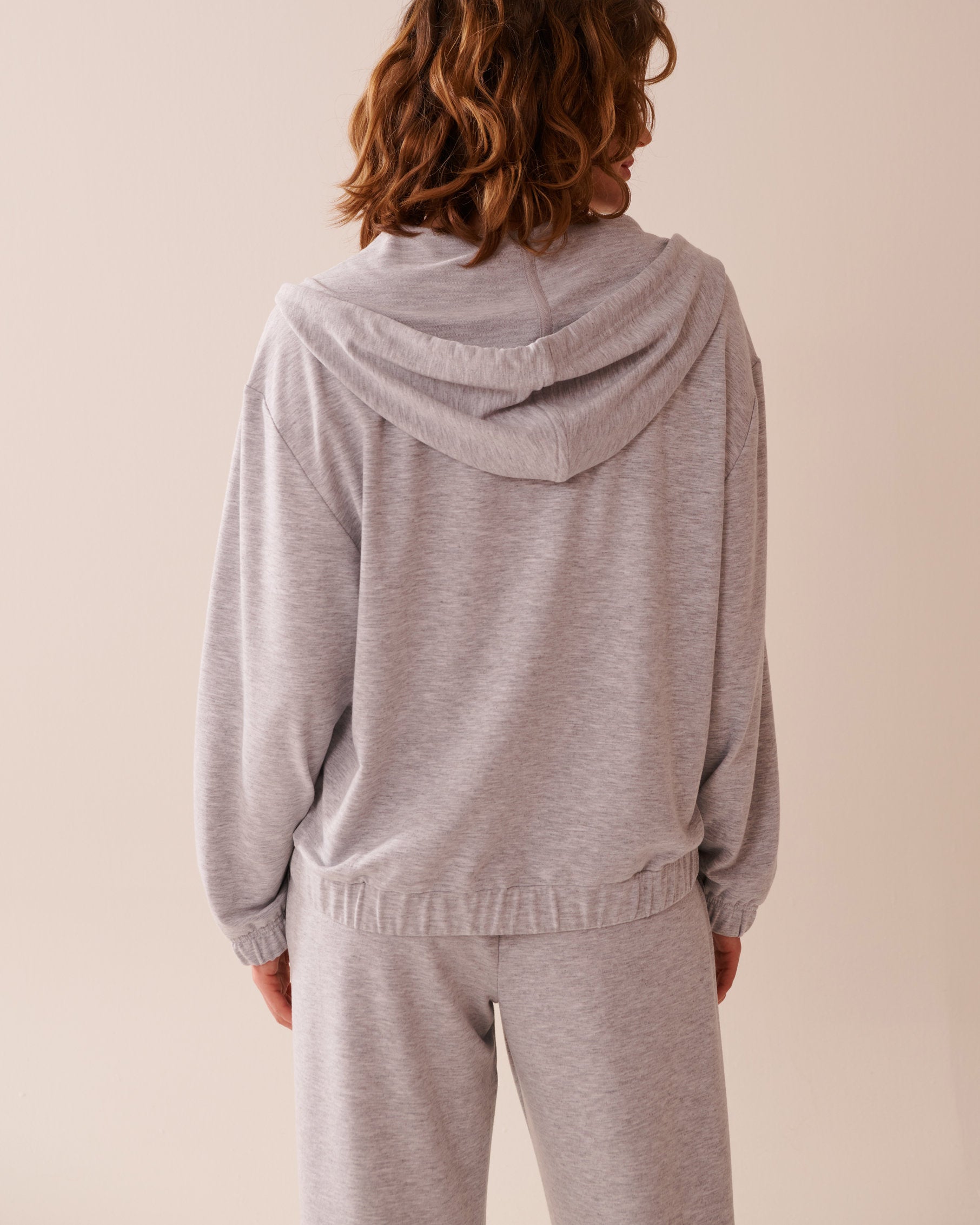 La Vie en Rose_French Terry Zip-up Hoodie_50100107_00007_02