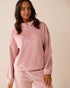 La Vie en Rose_Zephyr_Heavy Ribbed Half-Zip Sweatshirt_50100115_60160_01