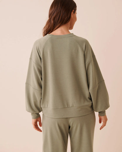 La Vie en Rose Shadow Women French Terry Sweatshirt SKU: 50100128_30016 Image 02