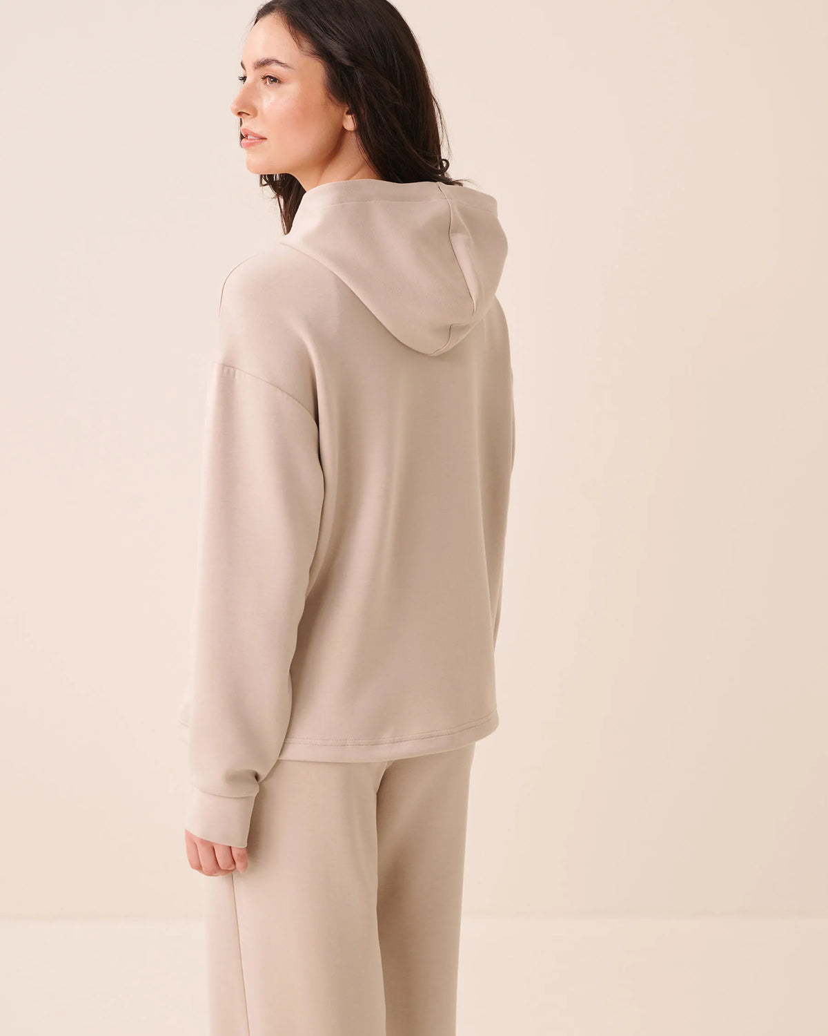 La Vie en Rose Mushroom Women Double-Knit Zip-Up Hoodie SKU: 50100136_20011 Image 03