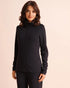 La Vie en Rose Black Beauty Women Double-Knit Zip-Up Sweatshirt SKU: 50100143_00001 Image 01
