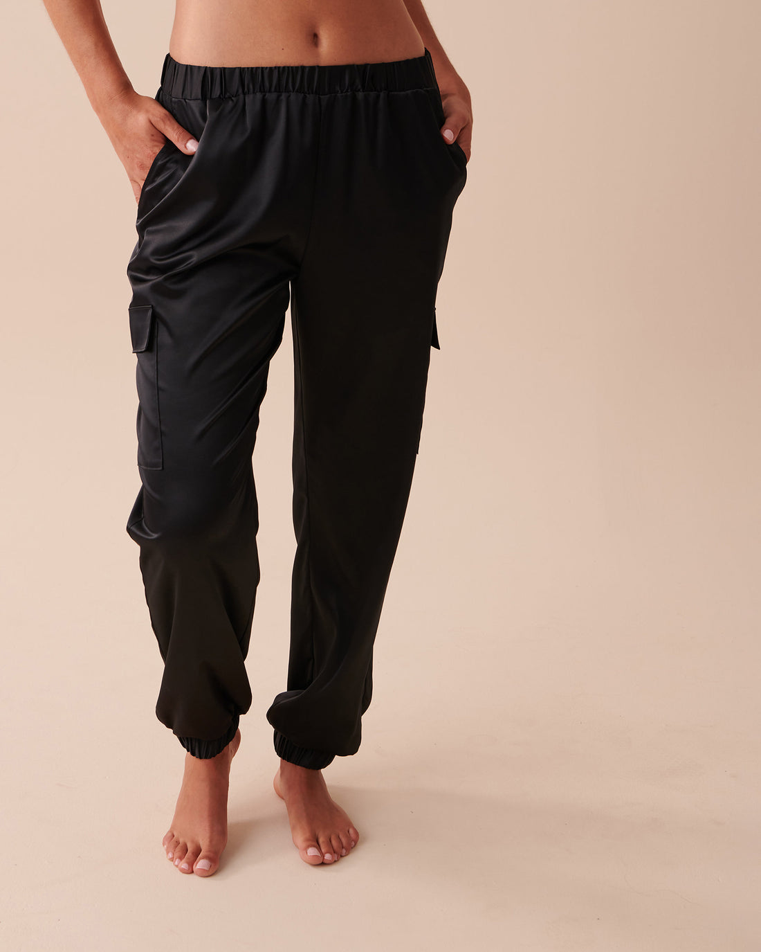 Satin Cargo Pant_50200067_00001_01