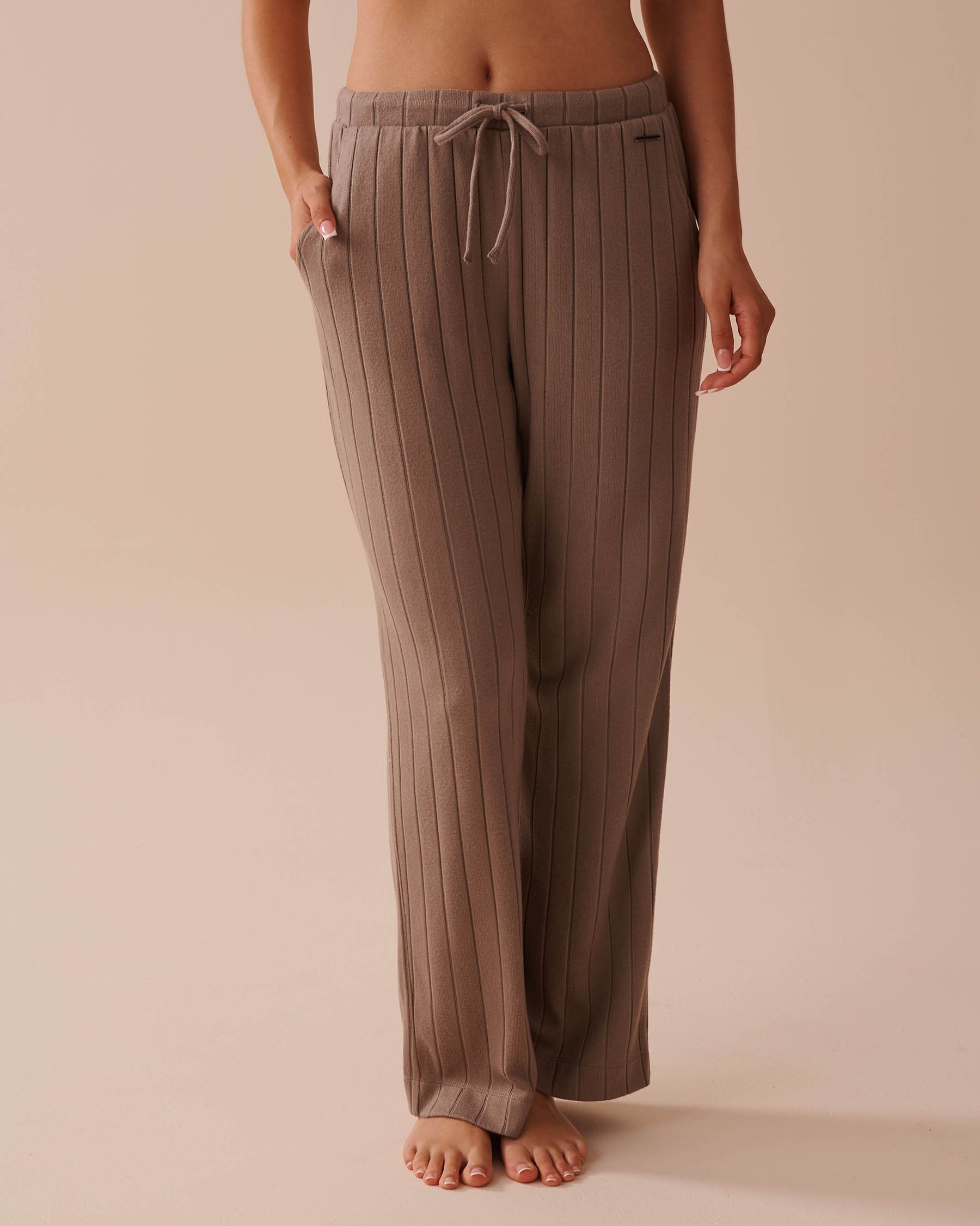 Ribbed Wide Leg Pants_50200082_00011_01