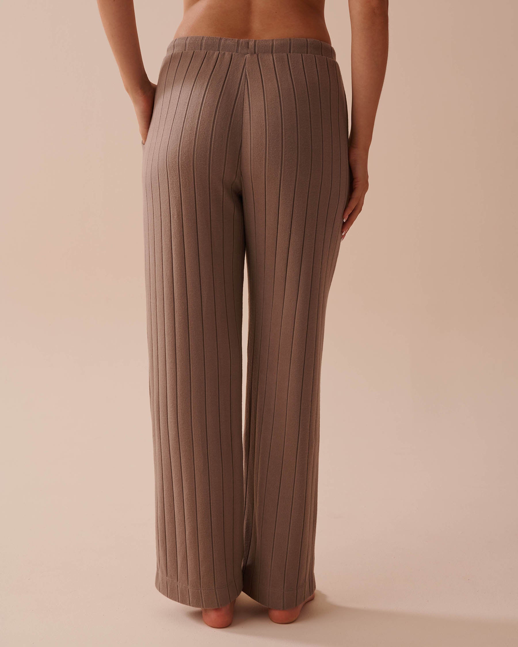 Ribbed Wide Leg Pants_50200082_00011_02