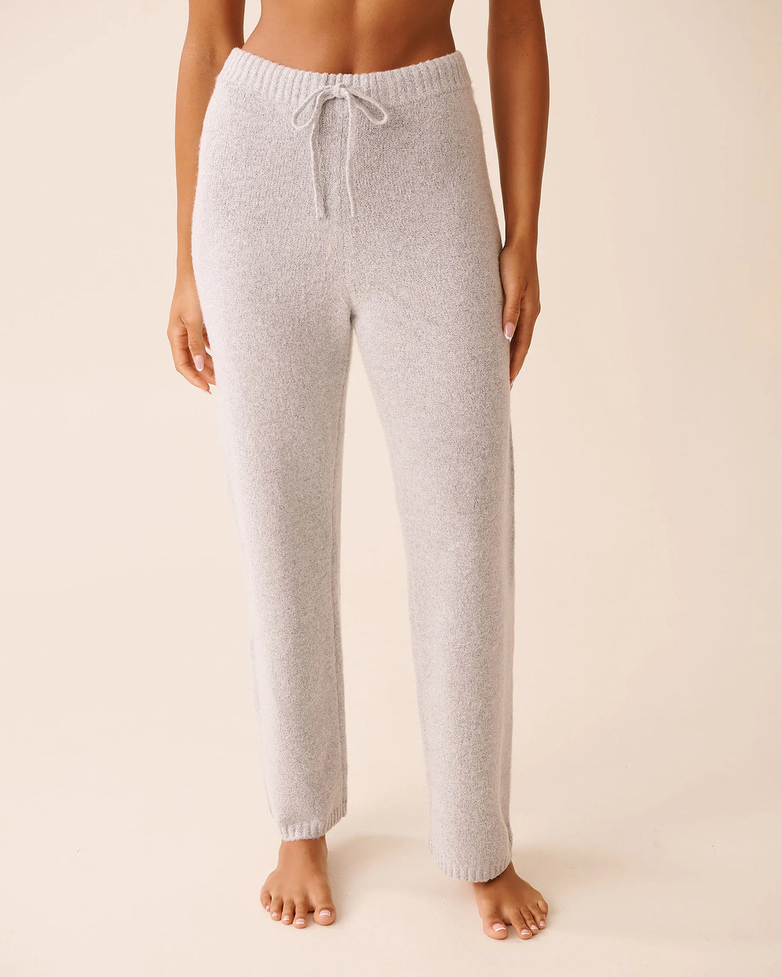 La Vie en Rose_Comfy Grey Mix_Knit Pants_50200106_00007_01