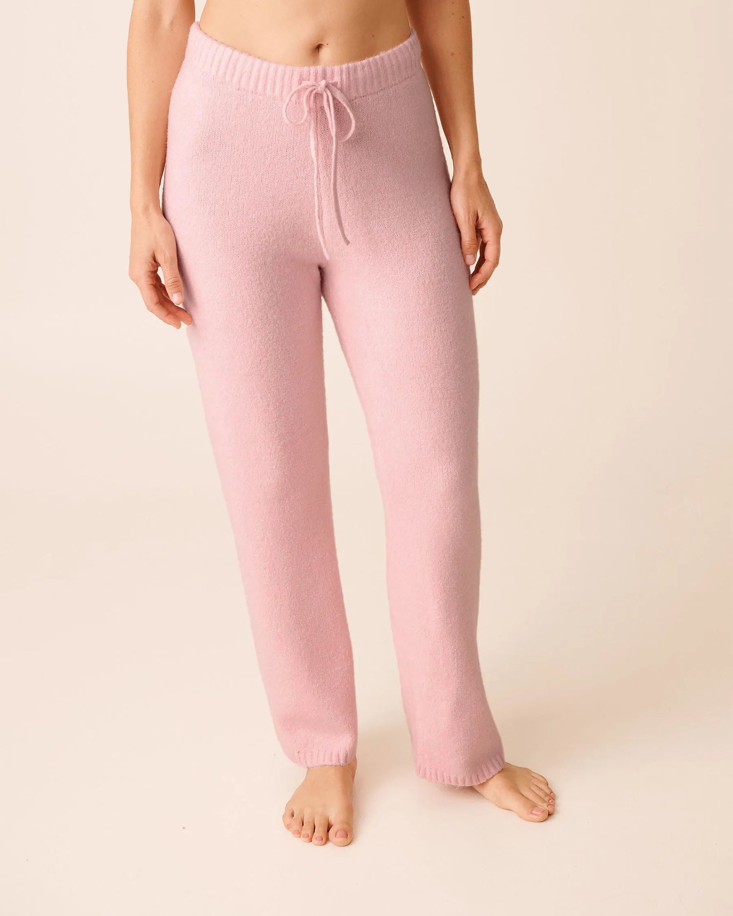 La Vie en Rose_Chalk Pink_Knit Pants_50200106_60042_01
