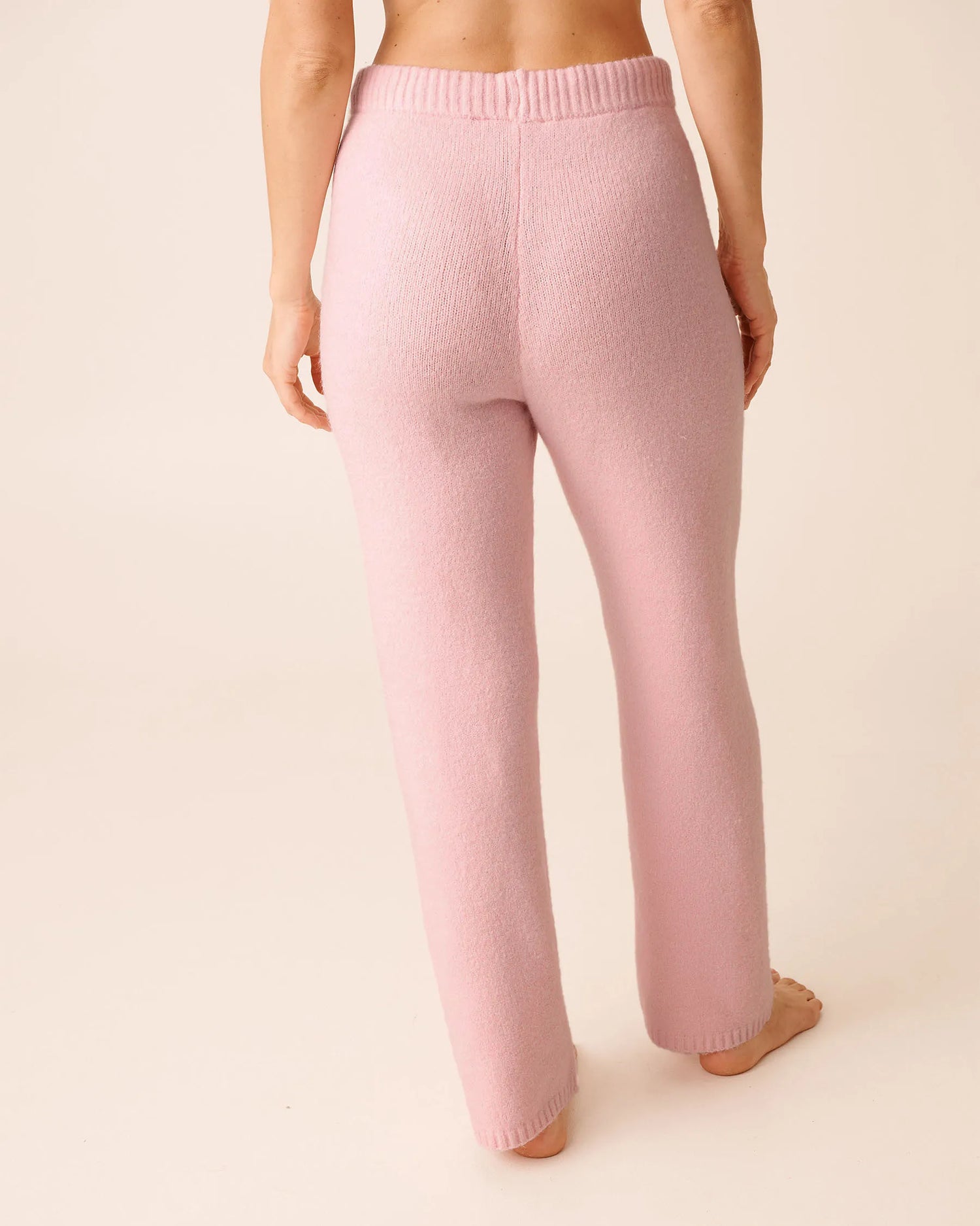 La Vie en Rose_Chalk Pink_Knit Pants_50200106_60042_02