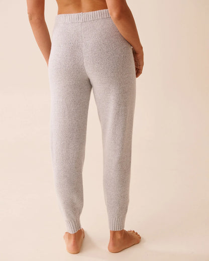 La Vie en Rose_Comfy Grey Mix_Knit Jogger Pants_50200107_00007_03