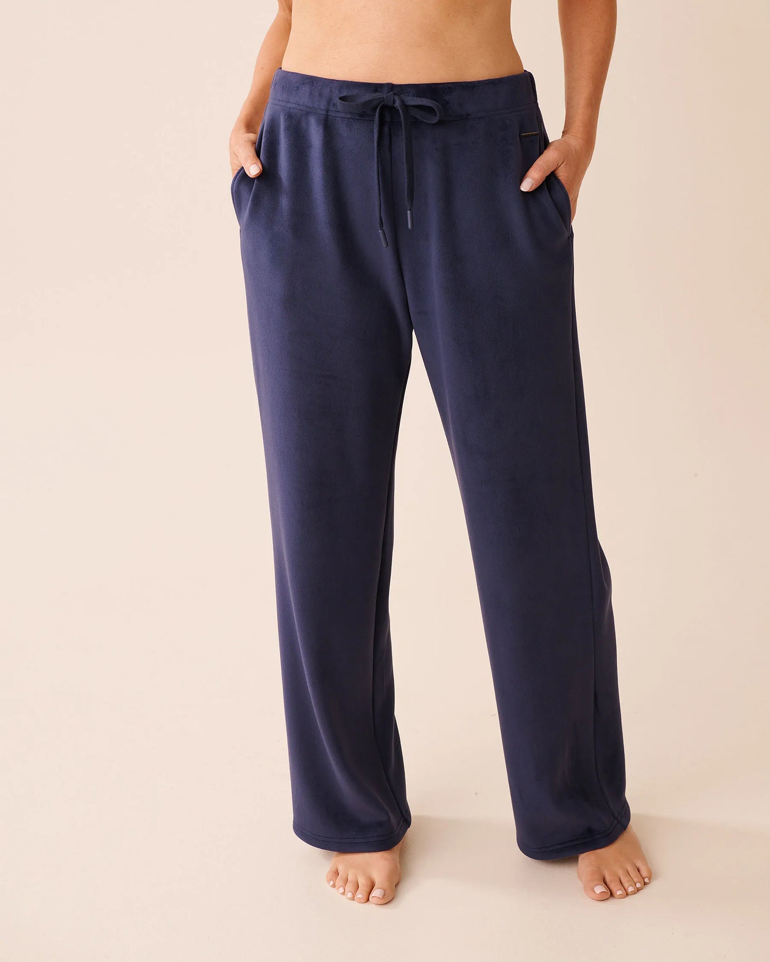 La Vie en Rose_Evening Blue_Velvet Pants_50200108_40009_01