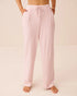 La Vie en Rose Chalk Pink Women Ribbed Knit Pants SKU: 50200121_60042 Image 01