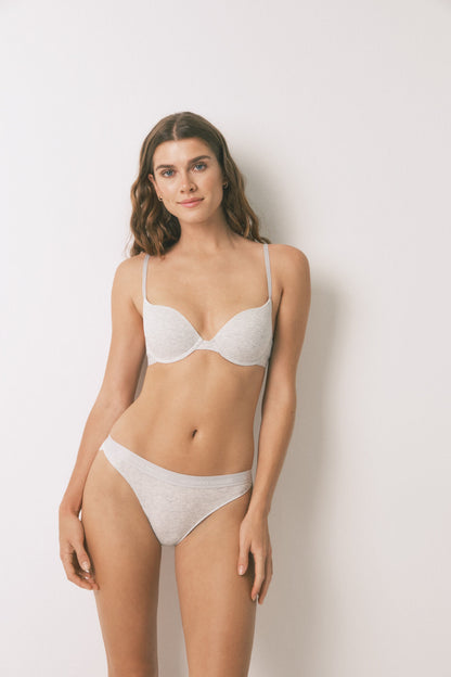 Women Secret_GORGEOUS Grey Cotton Push-Up Bra in Different Cup Sizes_5052265_37_04