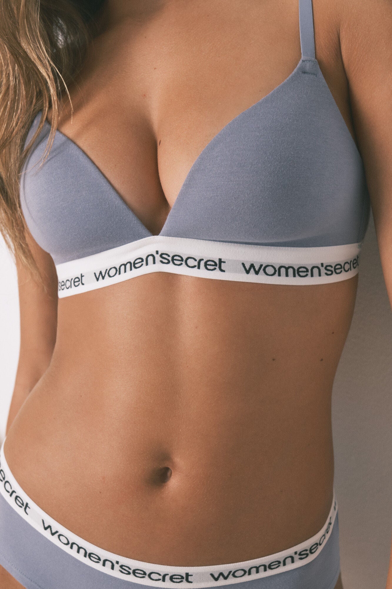 Women Secret_Medium Blue_CHARMING Blue Cotton Triangle Bra_5052308_15_04