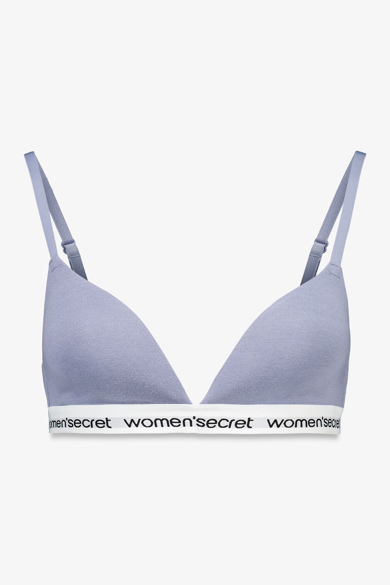 Women Secret_Medium Blue_CHARMING Blue Cotton Triangle Bra_5052308_15_06