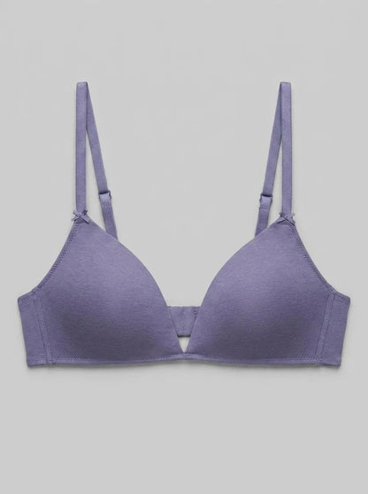 Women Secret_Light Blue_Blue Cotton Triangle CHARMING Bra in Different Cup Sizes_5053860_17_00