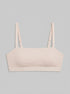 Women Secret Sand Women Beige Cotton Ribbed Bra Top SKU: 5053888_38 Image 00