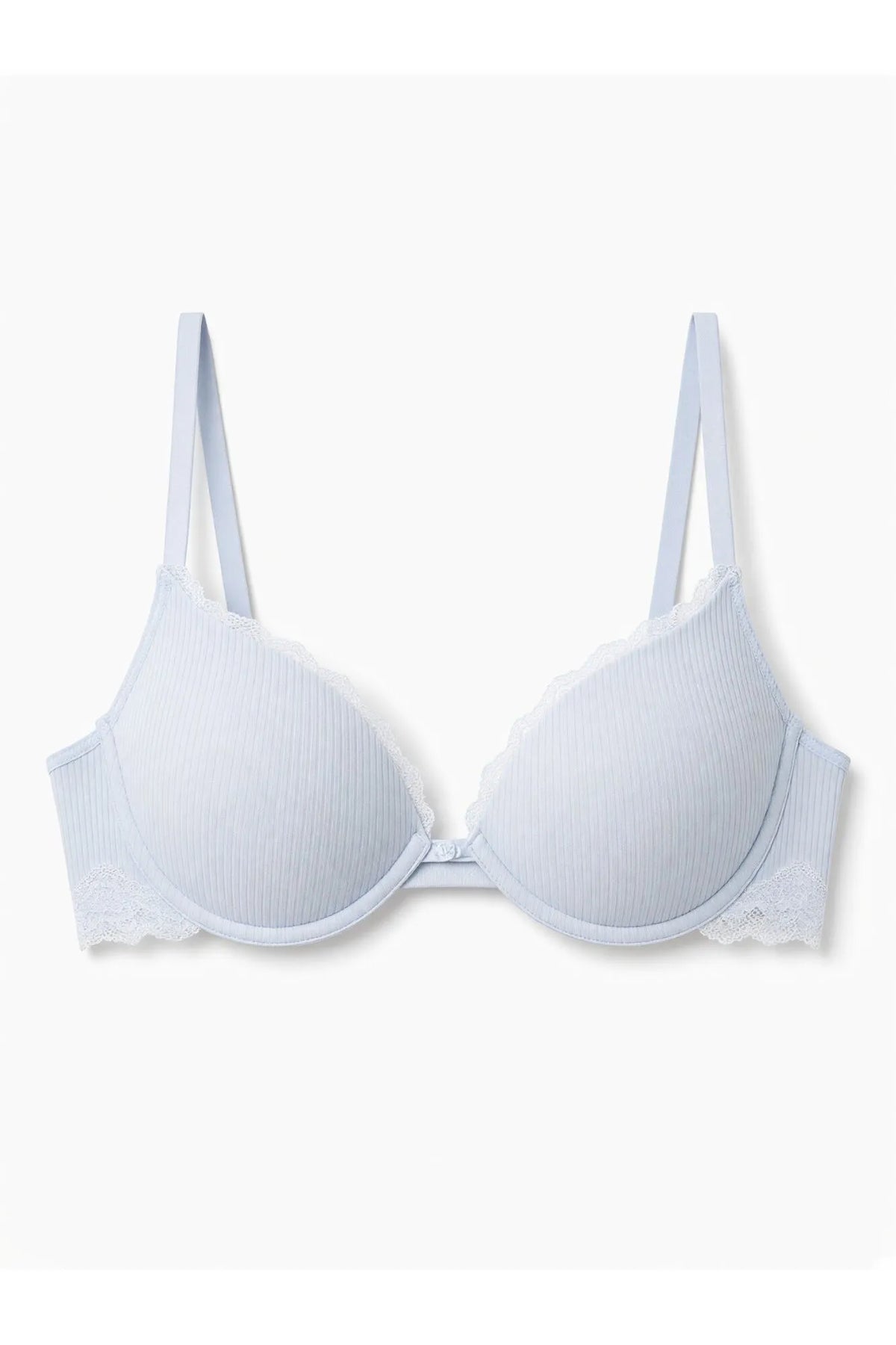 Women Secret Medium Blue Women Blue Cotton Push-Up Bra GORGEOUS SKU: 5054769_12 Image 06