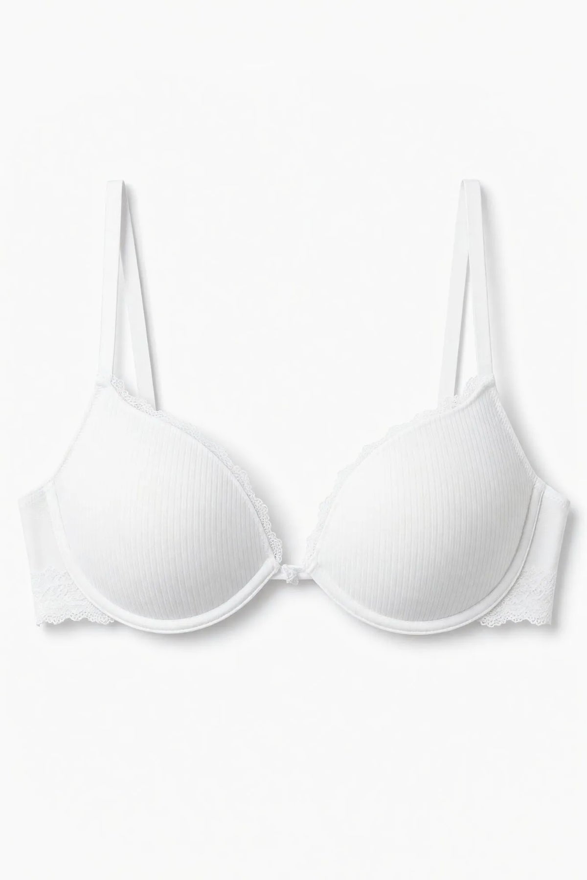 Women Secret White Women White Cotton Push-Up Bra GORGEOUS in Different Cup Sizes SKU: 5054771_99 Image 06