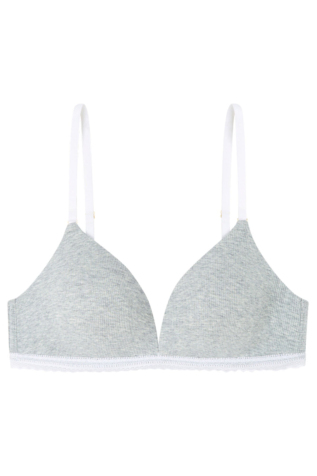 Women Secret_CHARMING Triangle Bra Cotton Padding Grey in Defferent Cup Sizes_5059812_46_07