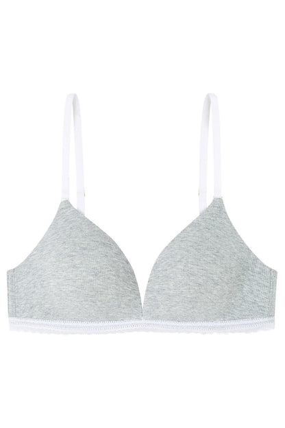 Women Secret_CHARMING Triangle Bra Cotton Padding Grey in Defferent Cup Sizes_5059812_46_07