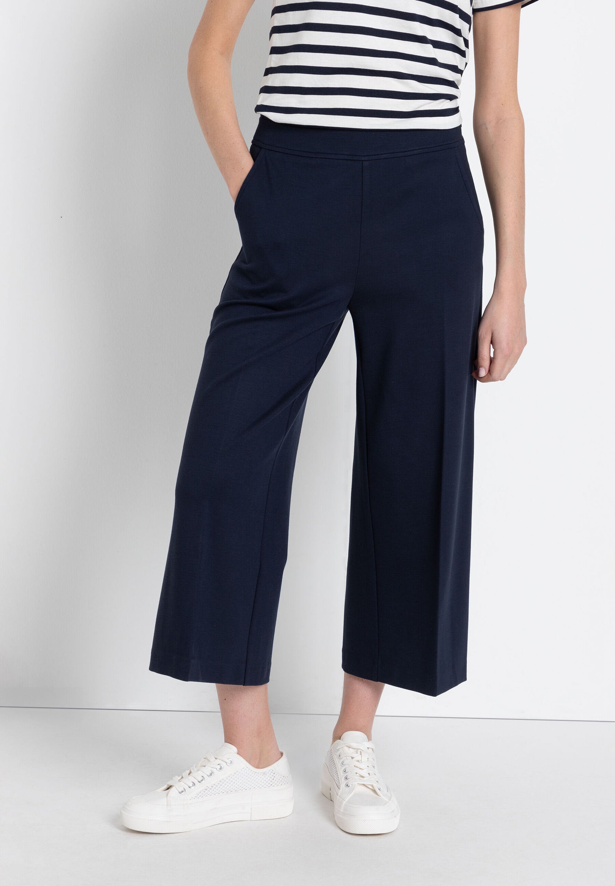More &amp;  More_Navy Jersey Culottes_51014000_0370_01