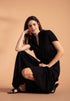 More &  More_Black Long Shirt Dress_51023055_0790_02