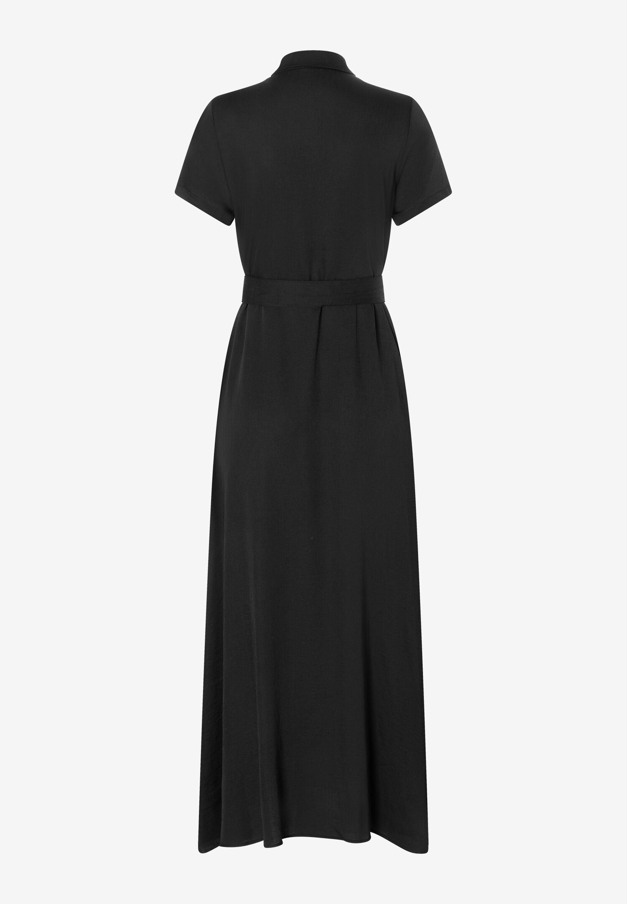 More &amp;  More_Black Long Shirt Dress_51023055_0790_06