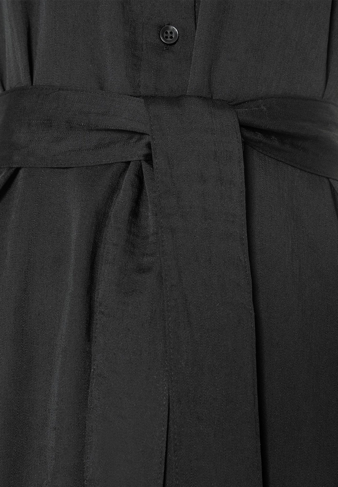 More &amp;  More_Black Long Shirt Dress_51023055_0790_07