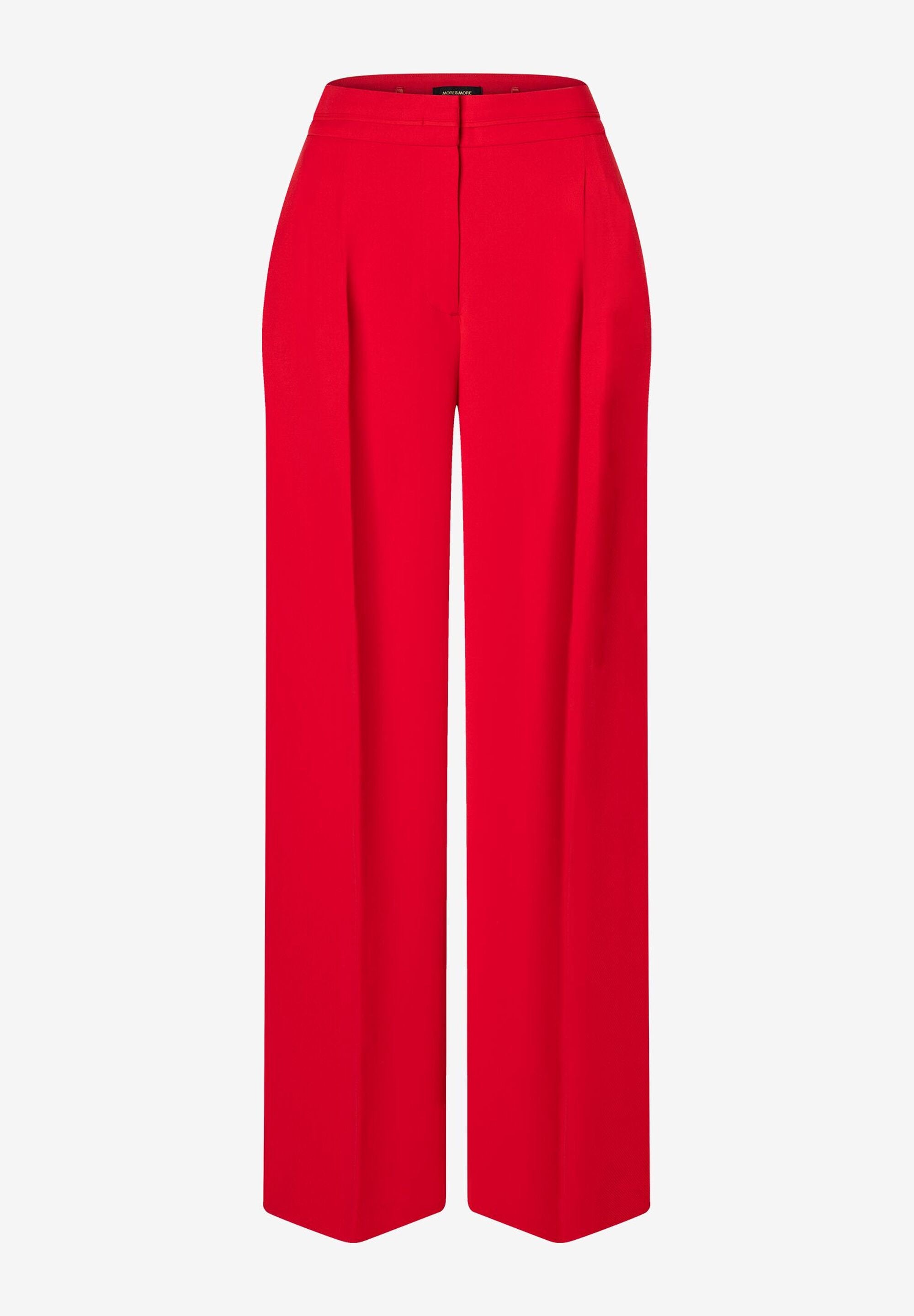 More &amp;  More_Soft Red Wide Trousers_51024054_0536_05