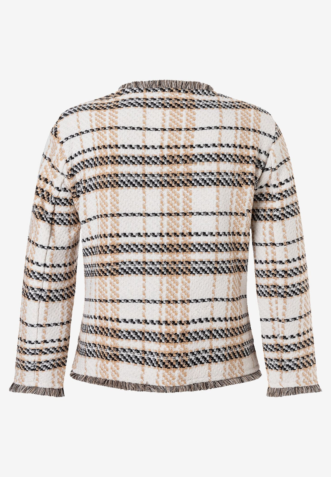 More &amp;  More_BouclŽ Checked Jacket_51026592_4208_05
