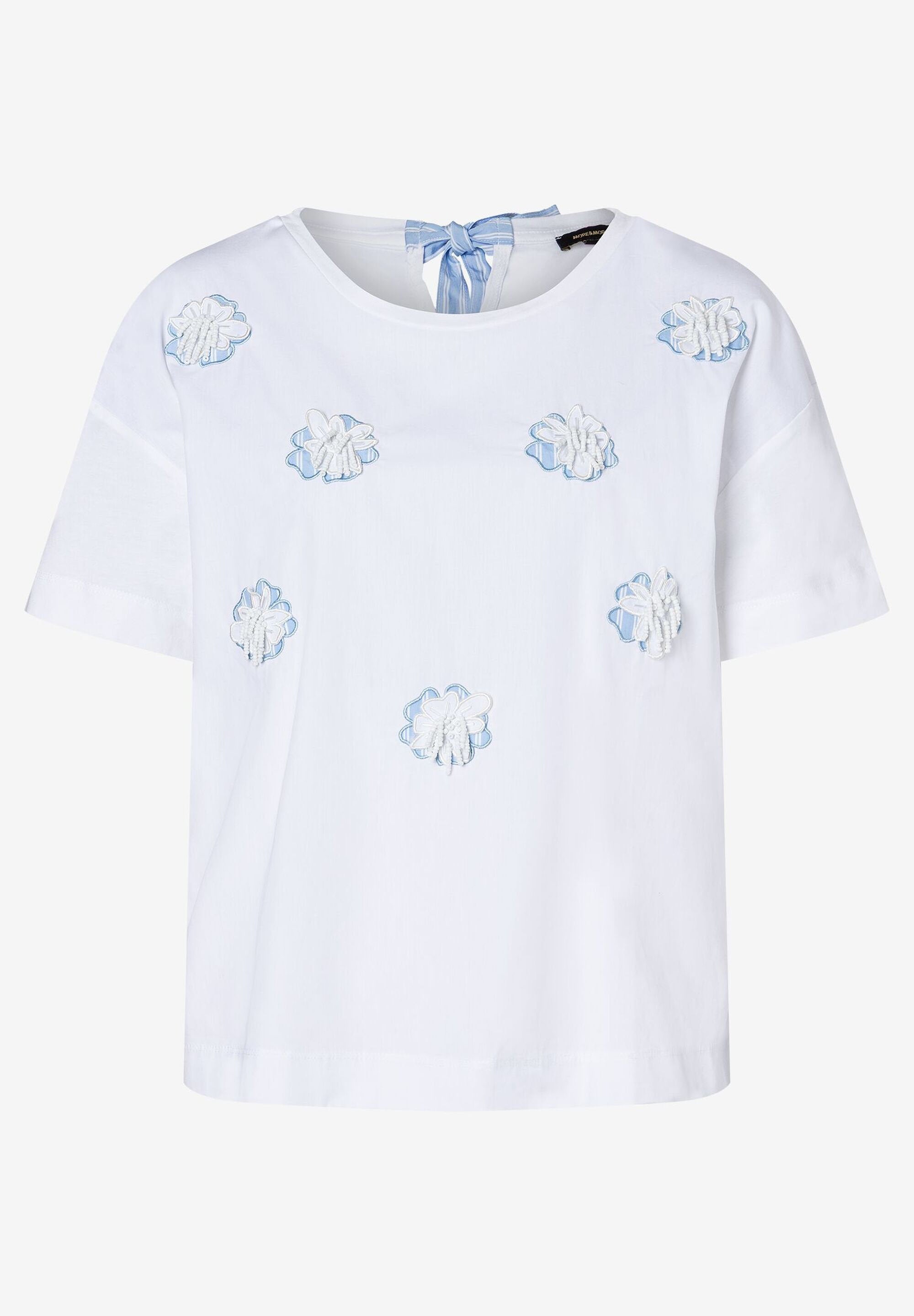 More &amp;  More_T-Shirt with Flower AppliquŽ_51030016_0010_02