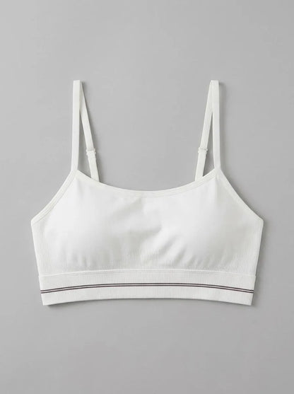 Women Secret_Ivory_White NATURAL Seamless Triangle Top_5103012_96_00
