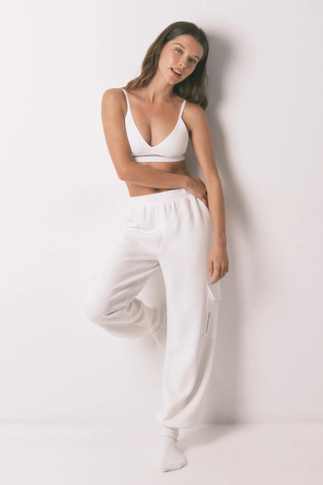 Women Secret_Ivory_White NATURAL Seamless Triangle Top_5103012_96_02