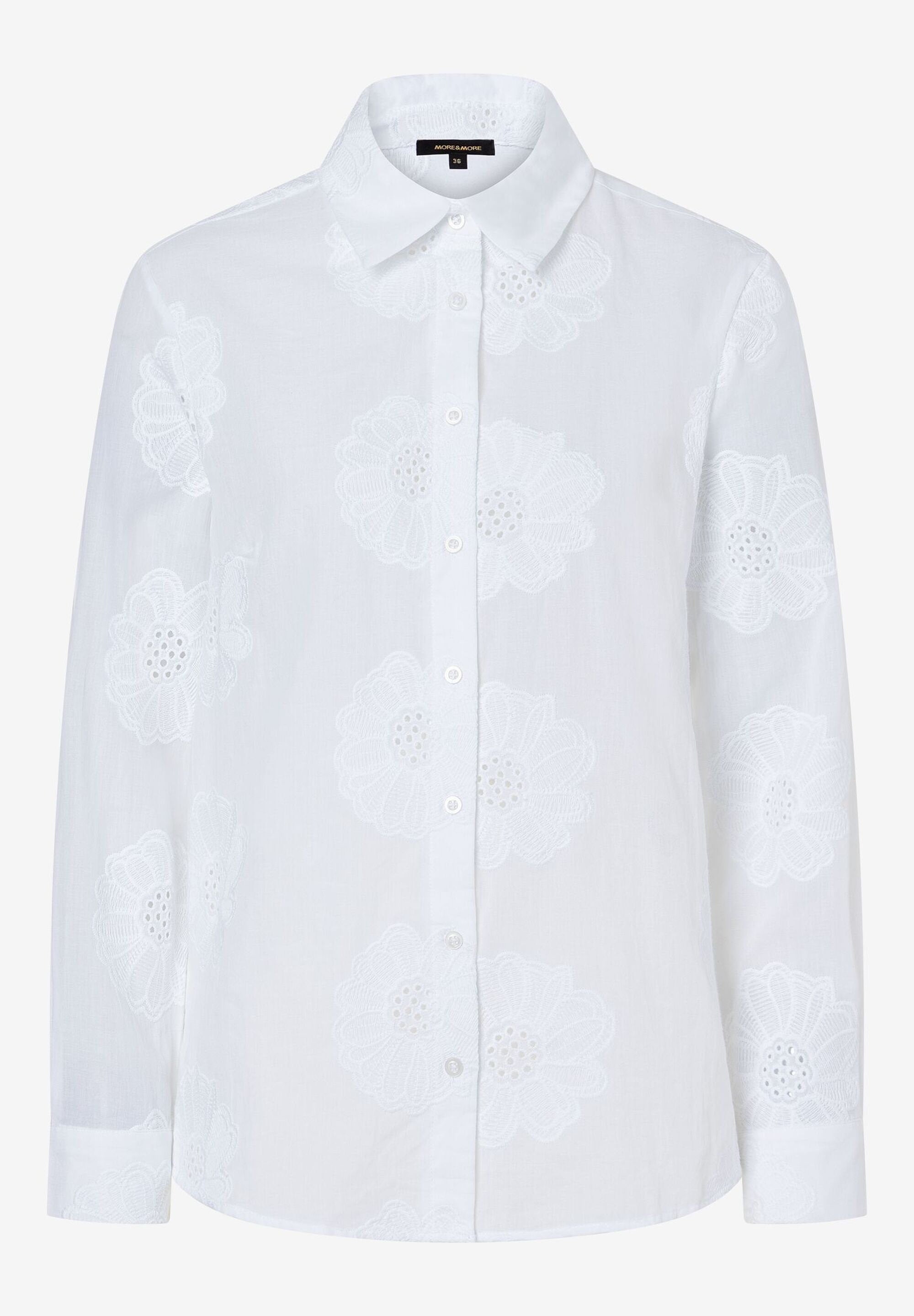 More &amp;  More_White Lace Shirt_51032000_0010_03