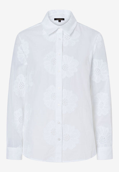 More &amp;  More_White Lace Shirt_51032000_0010_03