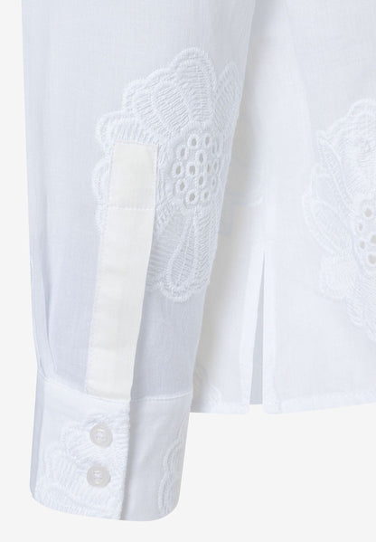 More &amp;  More_White Lace Shirt_51032000_0010_05