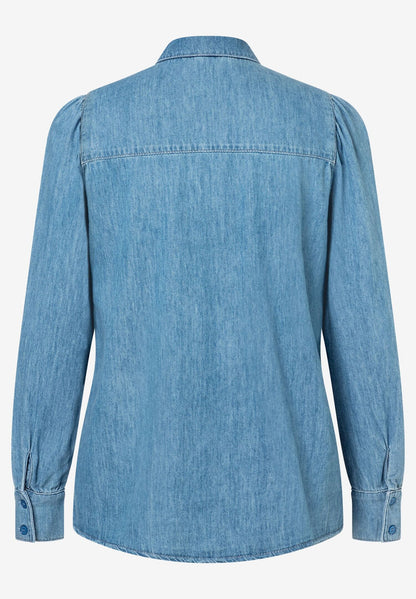 More &amp;  More_Denim Blouse with Bows_51032006_0962_02