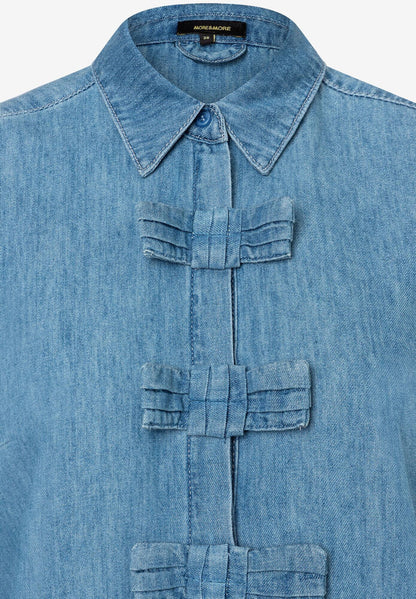 More &amp;  More_Denim Blouse with Bows_51032006_0962_03